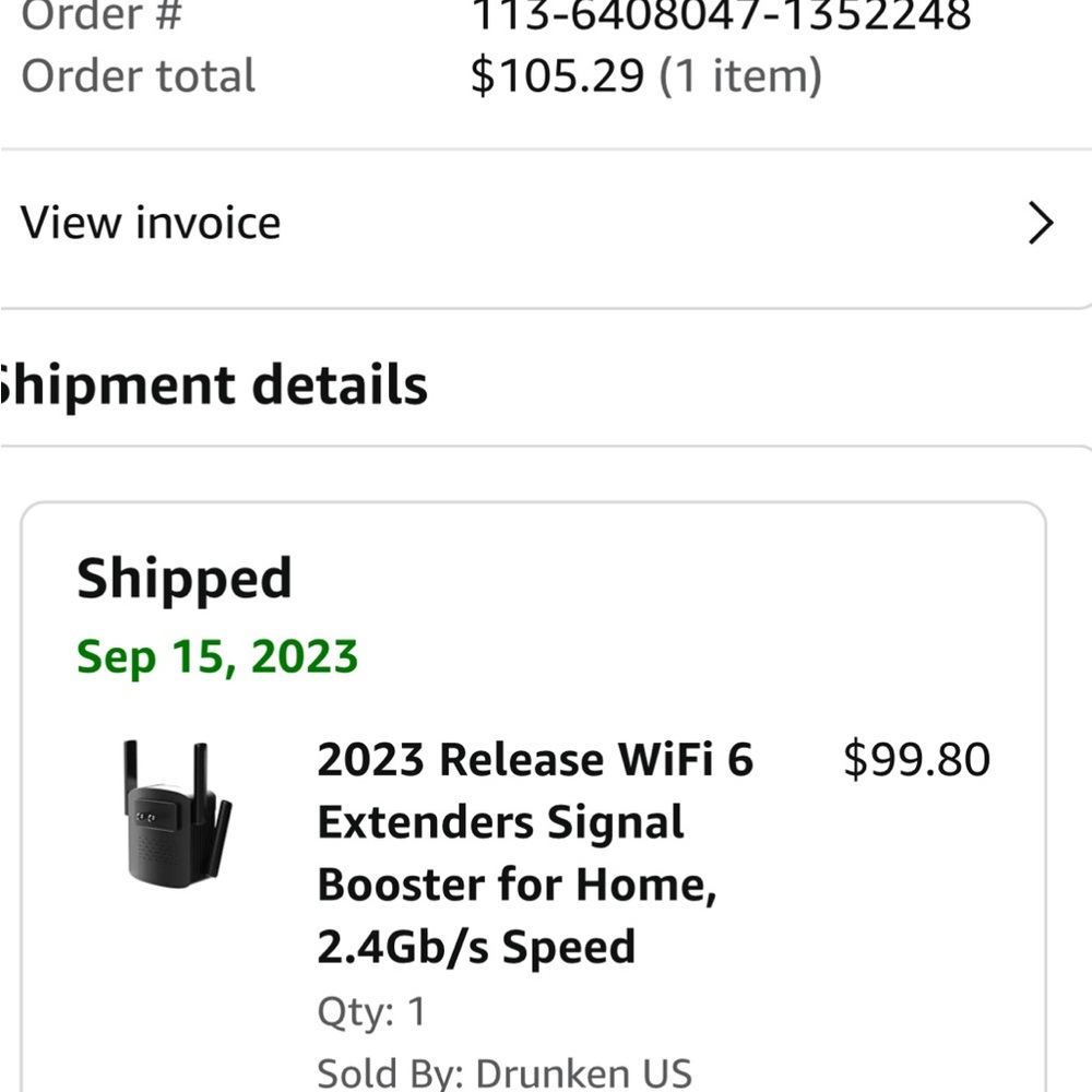 WiFi 6 range extender - Picture 8 of 8